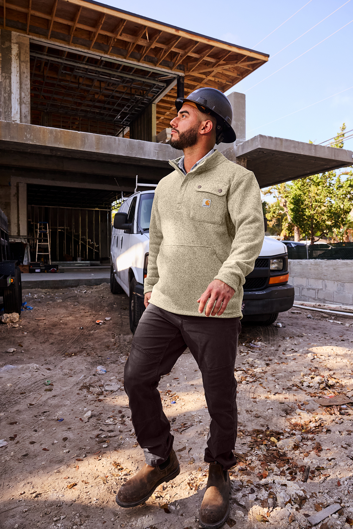 Carhartt Midweight 1/4-Zip Sweater Fleece | Product | SanMar