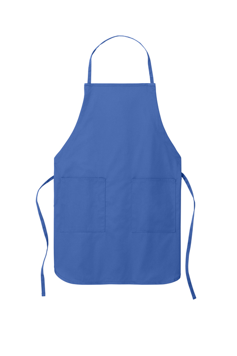 blue dress with pearl sleeves Prairie Kitchen Apron in Navy