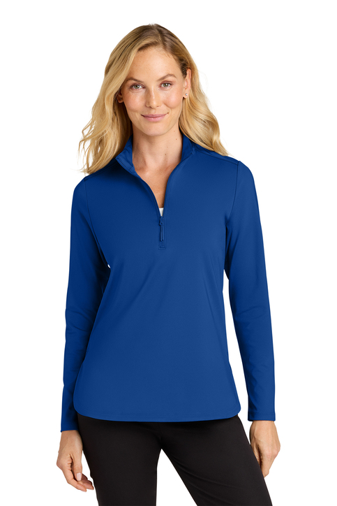 Port Authority Women's C-FREE Double Knit 1/4-Zip | Product | SanMar