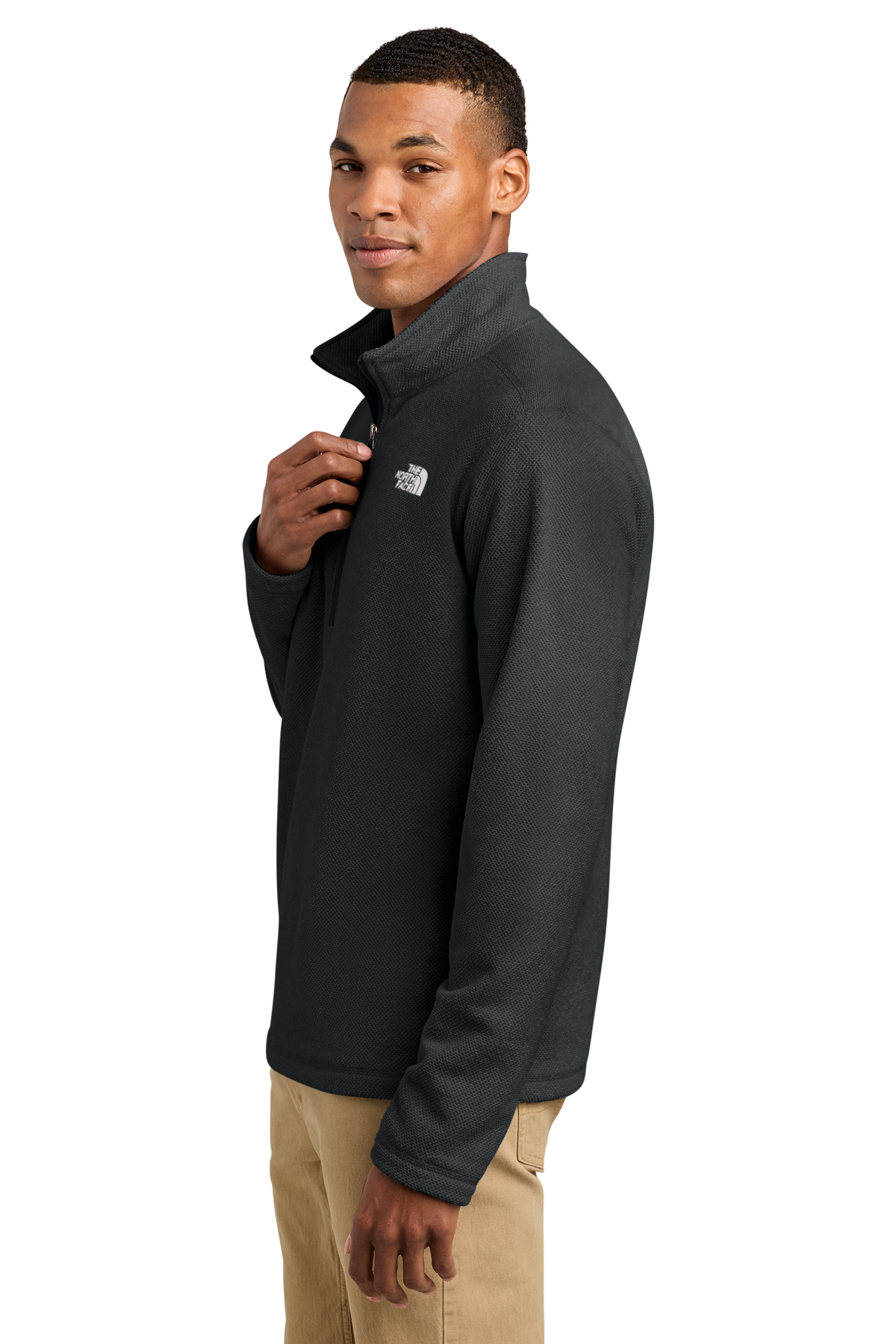 The North Face Textured Pine Grove 1/2-Zip | Product | SanMar