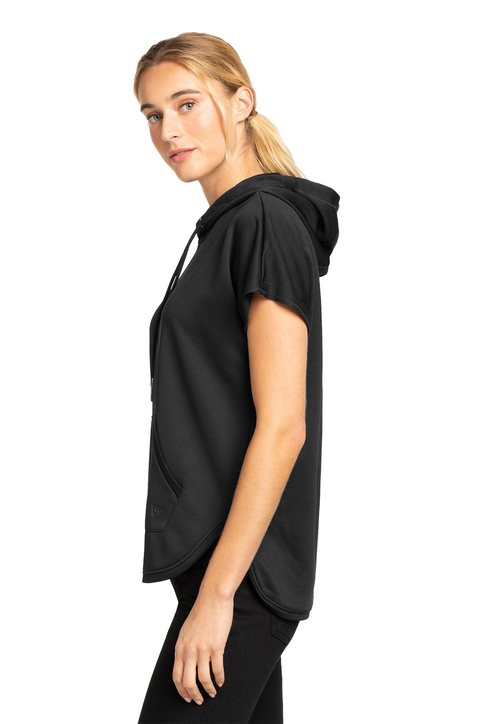 New Era Women's Performance Terry Short Sleeve Hoodie | Product