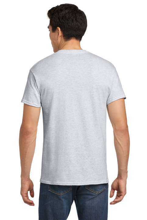 Gildan Uomo Classic 2 Pacchetto - T-shirt In Cotone 100% - Ash-Sapphire, Vestibilità Regolare - 2
