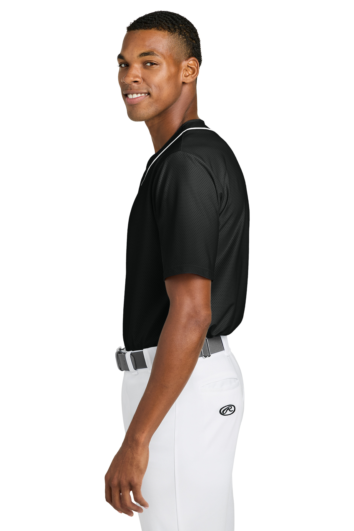 A4 Short Sleeve Full-Button Baseball Top | Product | SanMar