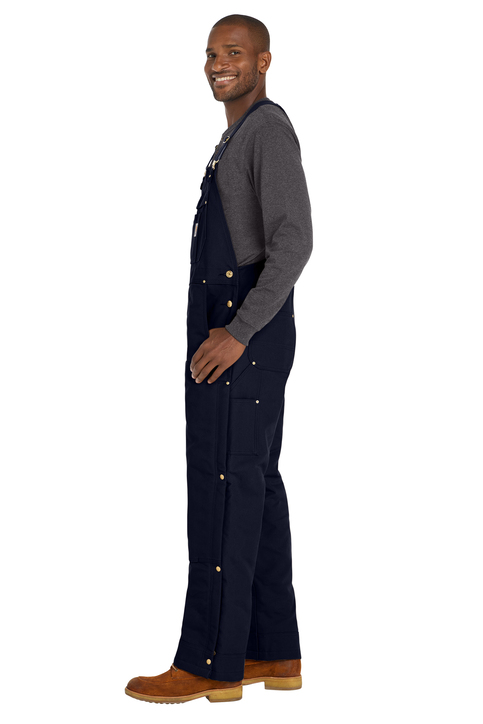 Carhartt Short Firm Duck Insulated Bib Overalls | Product | SanMar