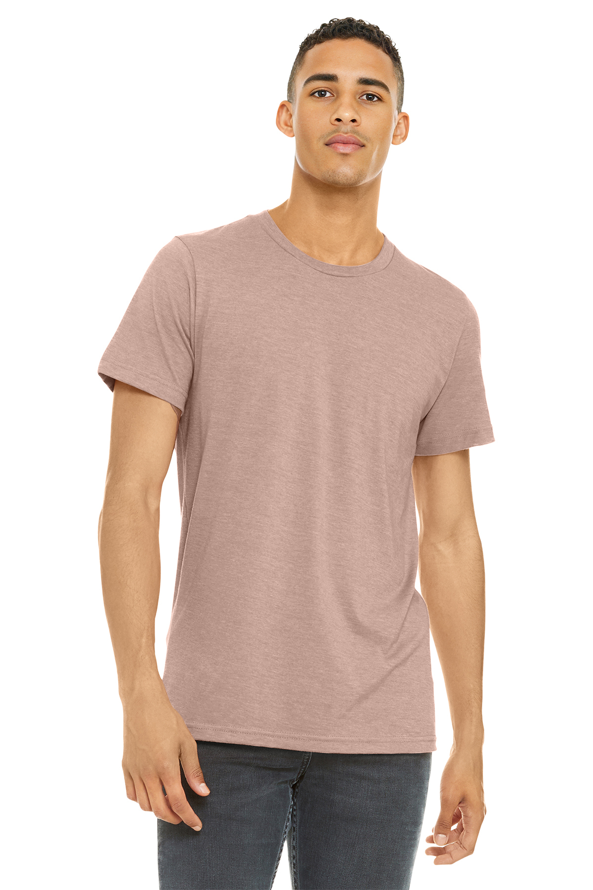 BELLA+CANVAS Unisex Heather CVC Short Sleeve Tee | Product