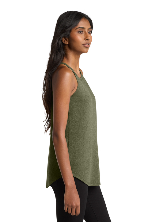 ROQUE ILARIA NISTRI アルチザン タンクトップ District Women's Perfect Tri Rocker Tank | Product | SanMar