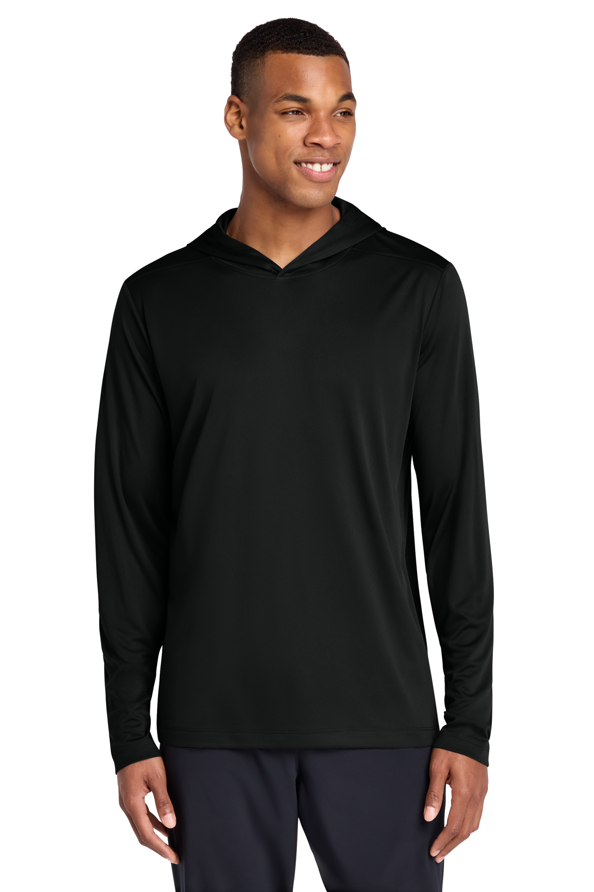 Sport-Tek Posi-UV Pro Long Sleeve Hoodie | Product | Company Casuals