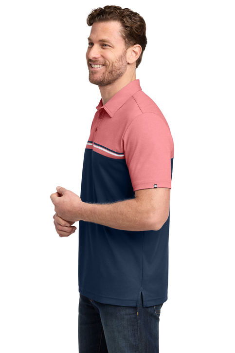 TravisMathew Sunset Blocked Polo | Product | SanMar