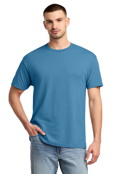 columbia blue dri fit shirt