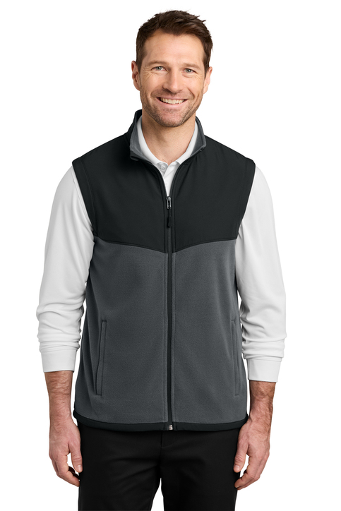 【美品】C.E 19ss FLEECE ZIP VEST 624Wx724H-75788-IrGyBlack-0-