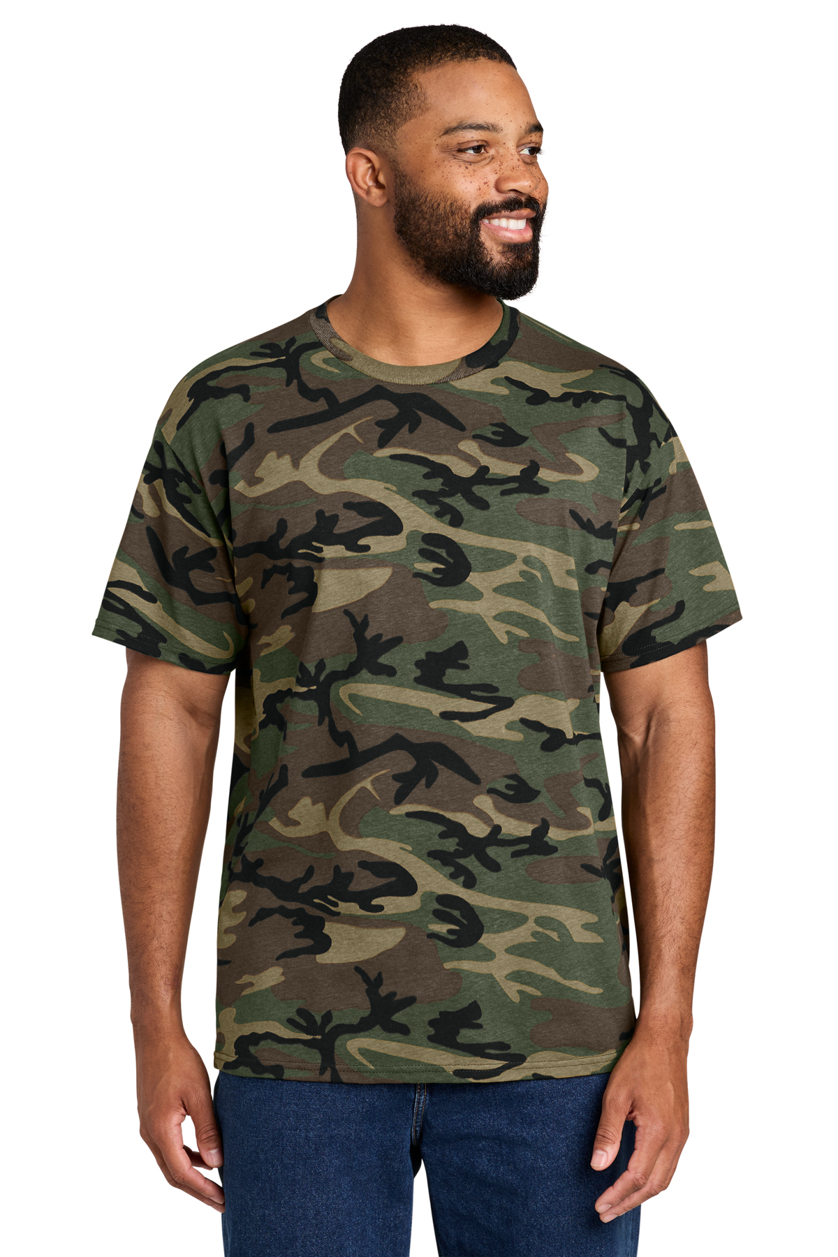 Port & Co Core Cotton Camo Tee | Product | SanMar