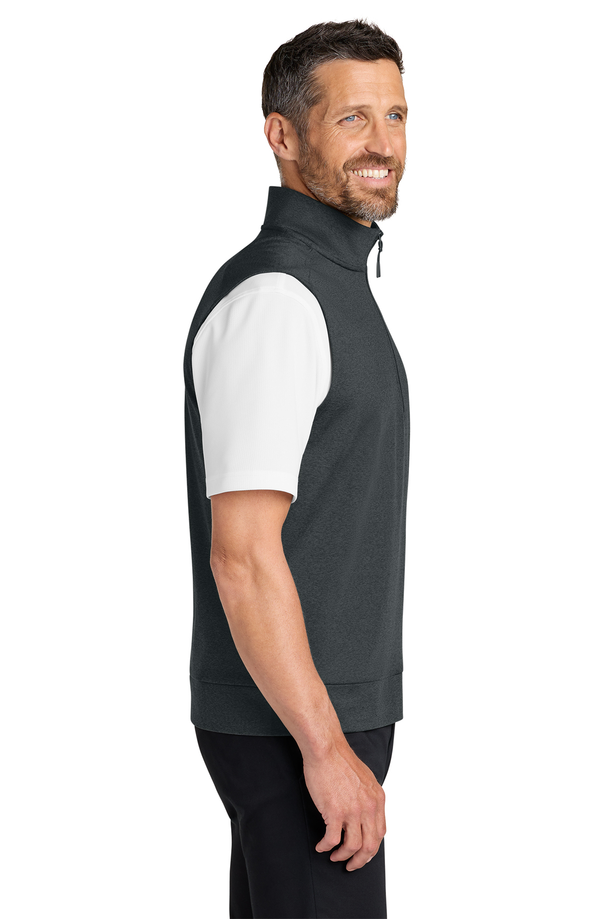 Port Authority C-FREE Double Knit 1/4-Zip Vest | Product | Port