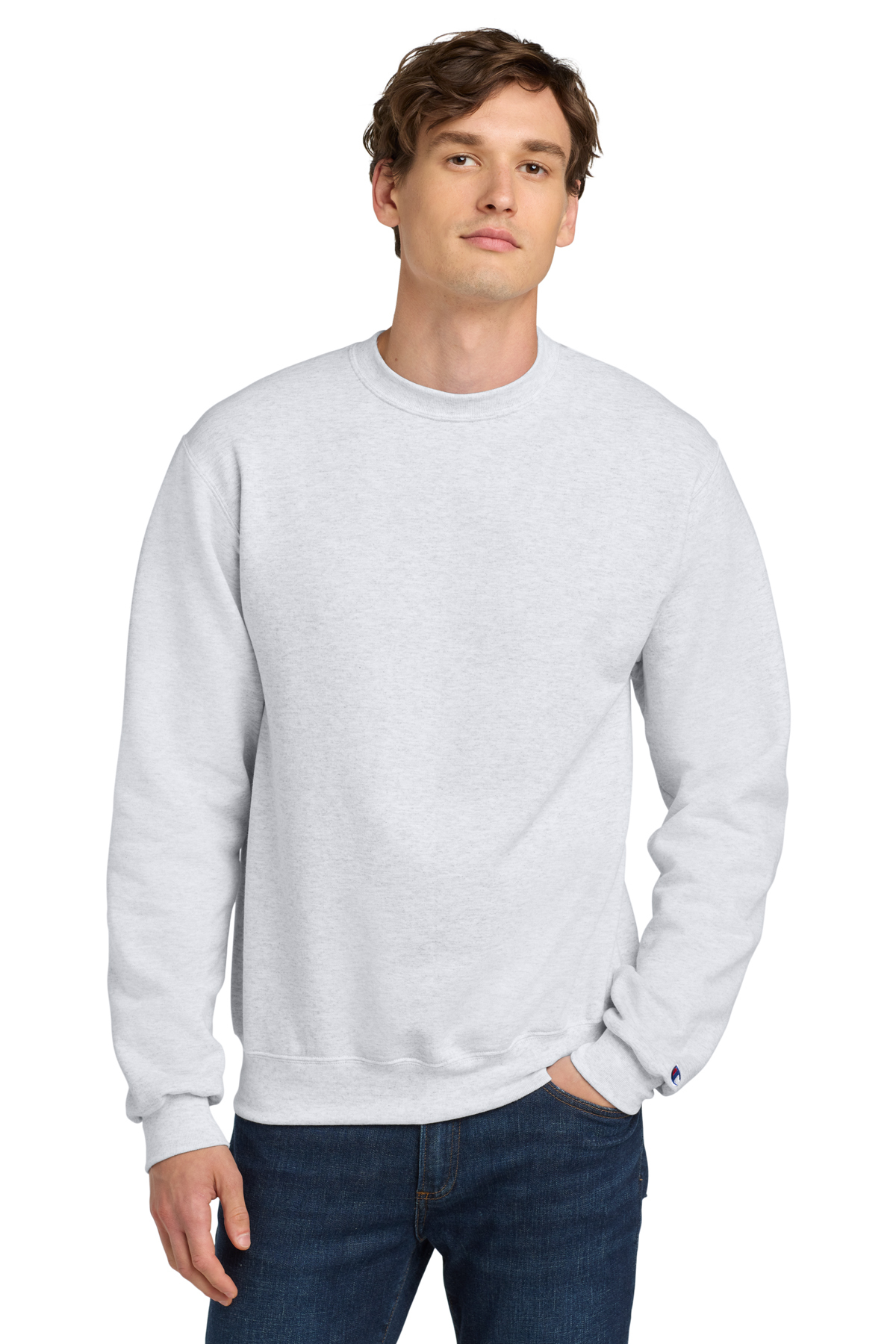 Champion Powerblend Crewneck Sweatshirt | Product | SanMar