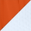 Deep Orange/ White