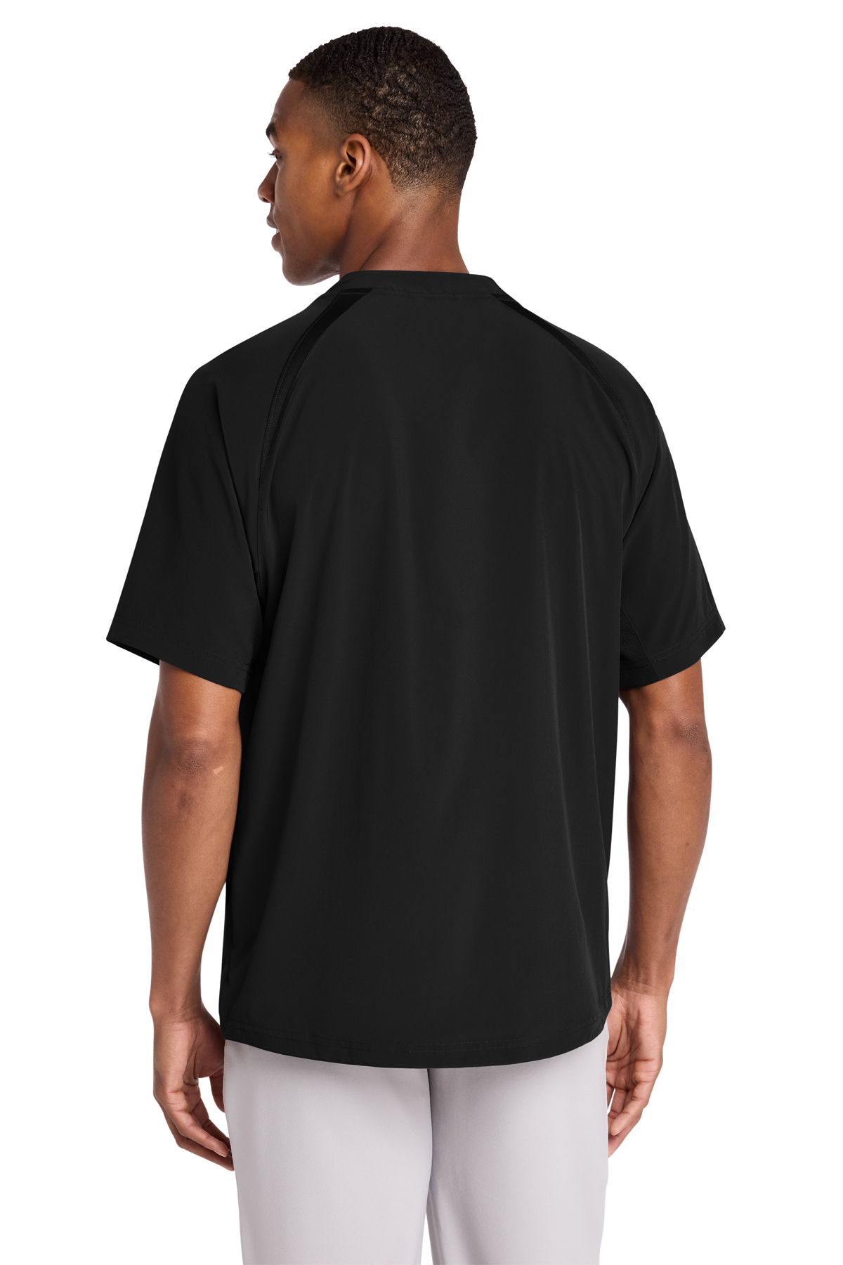 Sport-Tek Repeat 1/2-Zip Short Sleeve Jacket | Product | Sport-Tek