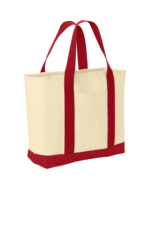 Port Authority Ideal Twill Two-Tone Shopping Tote | Product | SanMar