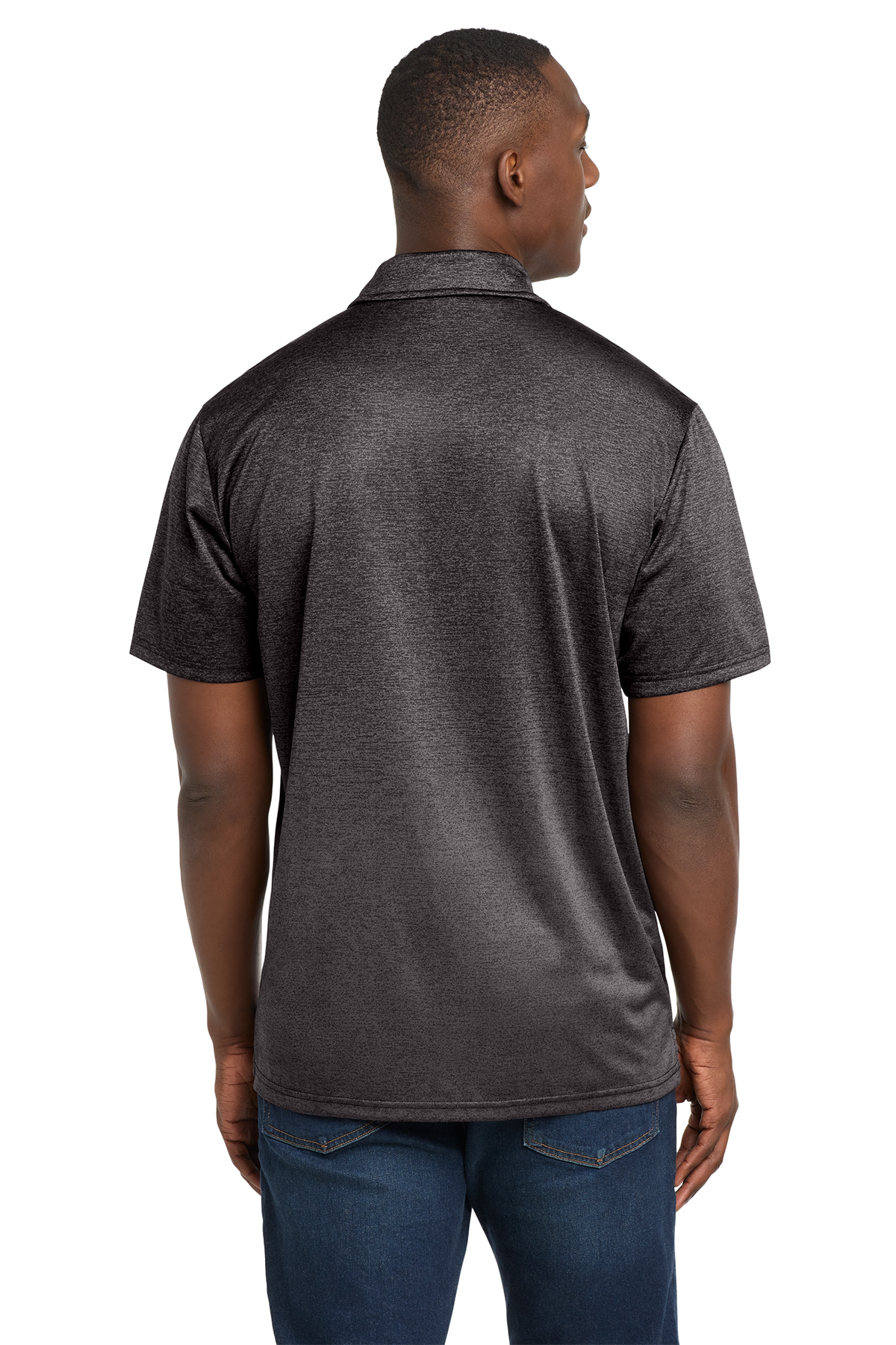 Sport-Tek Ombre Heather Polo | Product | Sport-Tek