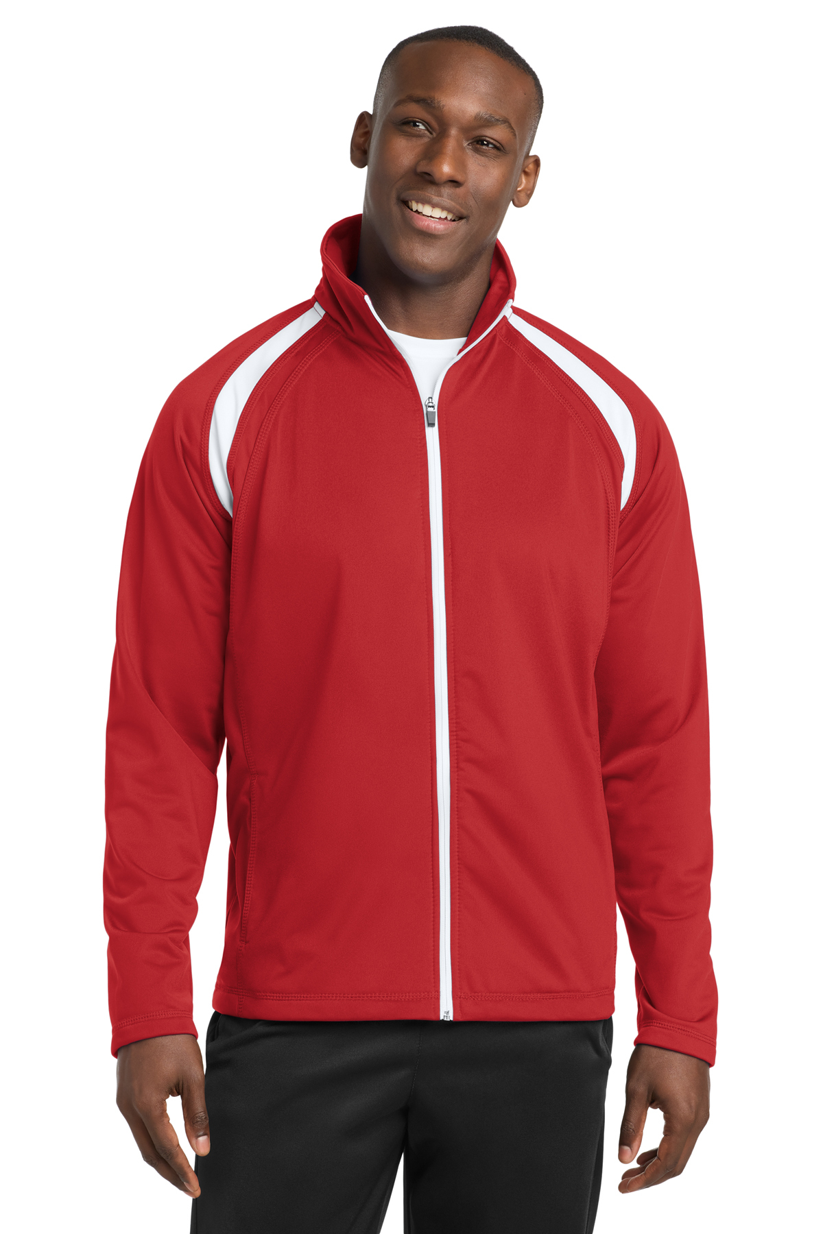 【90~00s_Archive】 A2　GimmickLeatherJacket Sport-Tek Tricot Track Jacket | Product | Sport-Tek