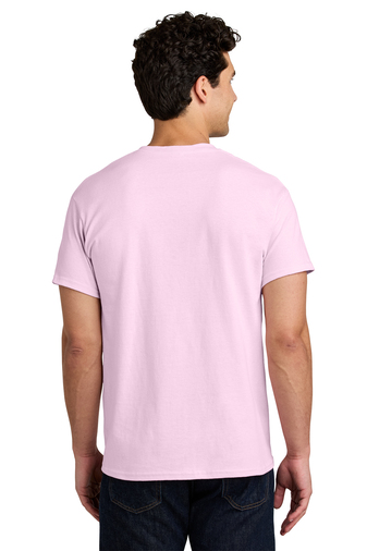Gildan Heavy Cotton T-Shirt 6-Pack - 100% Cotton, Light Pink, Size Large