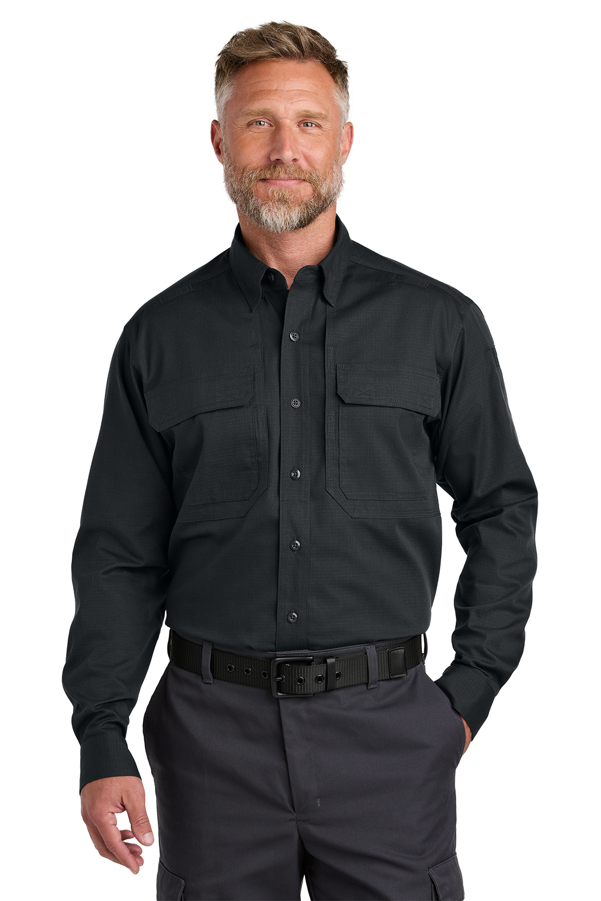 CornerStone Long Sleeve Select Tactical Shirt | Product | SanMar