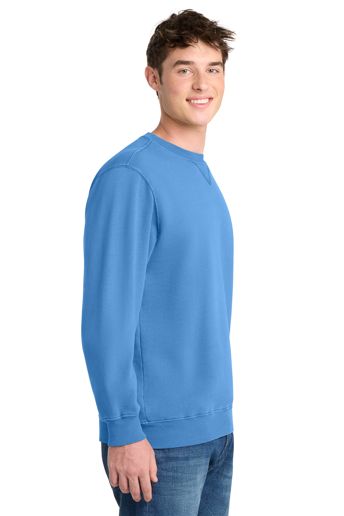 Dea graphic sweat ブルー Something Good Graphic Sweatshirt in Blue | AS Revival