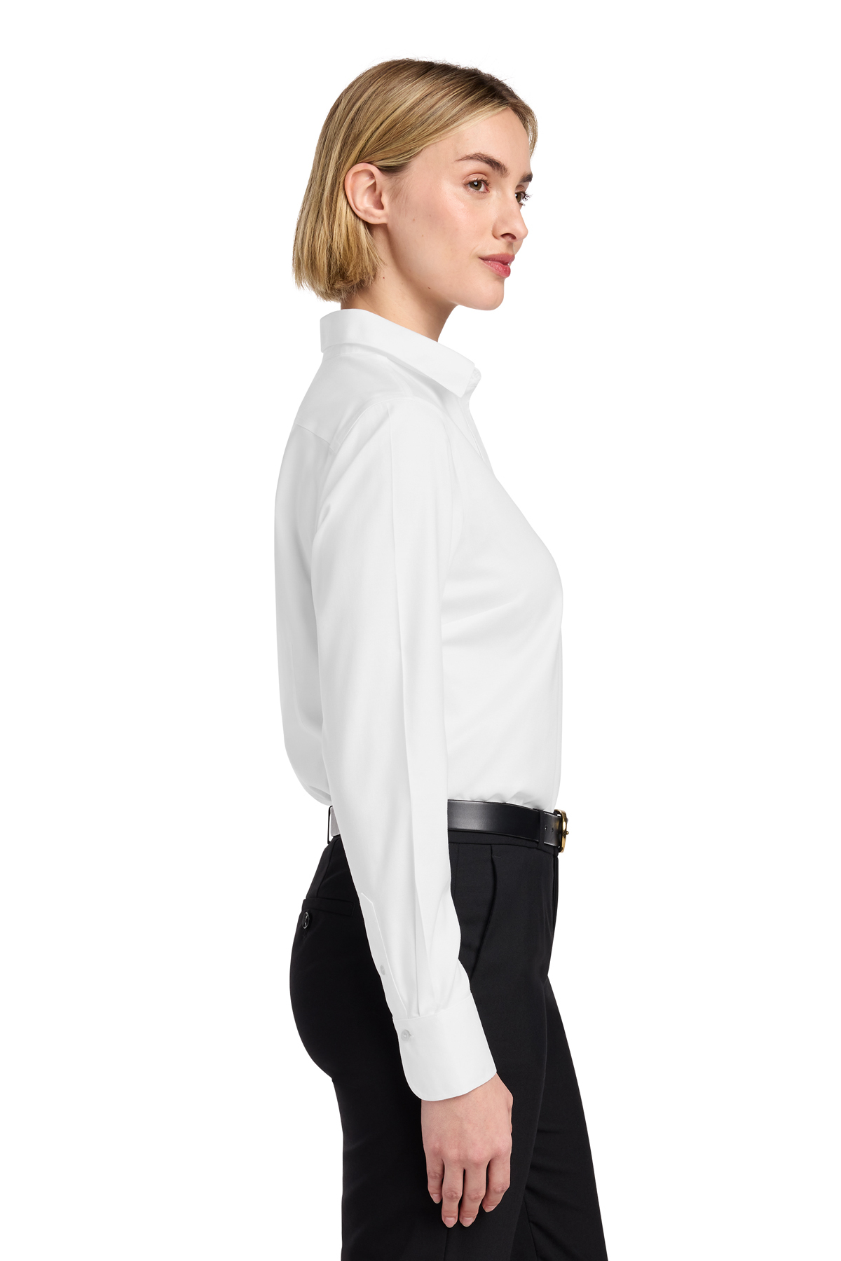 Brooks Brothers Women's Wrinkle-Free Stretch Nailhead Shirt