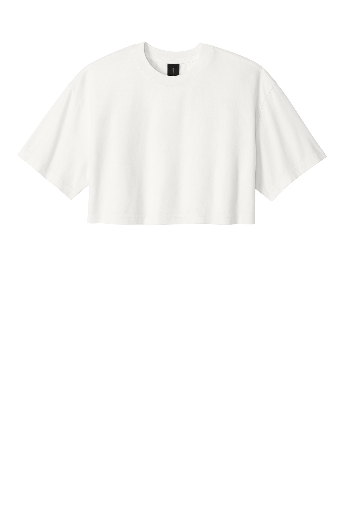 BELLA+CANVAS Women's Heavyweight Garment-Dyed Cropped Tee