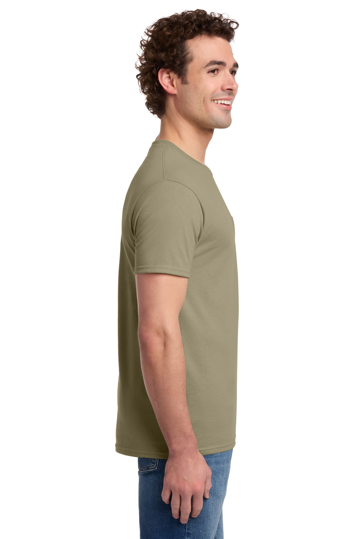 Jerzees Dri-Power 50/50 Cotton/Poly Pocket T-Shirt | Product | SanMar