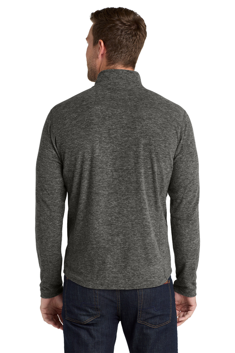 Port Authority Heather Microfleece 1/2-Zip Pullover. F234