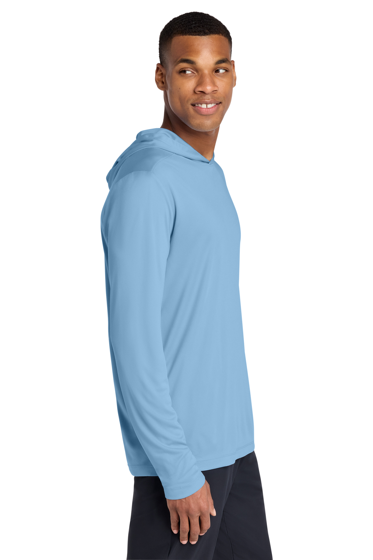 Sport-Tek Posi-UV Pro Long Sleeve Hoodie | Product | SanMar