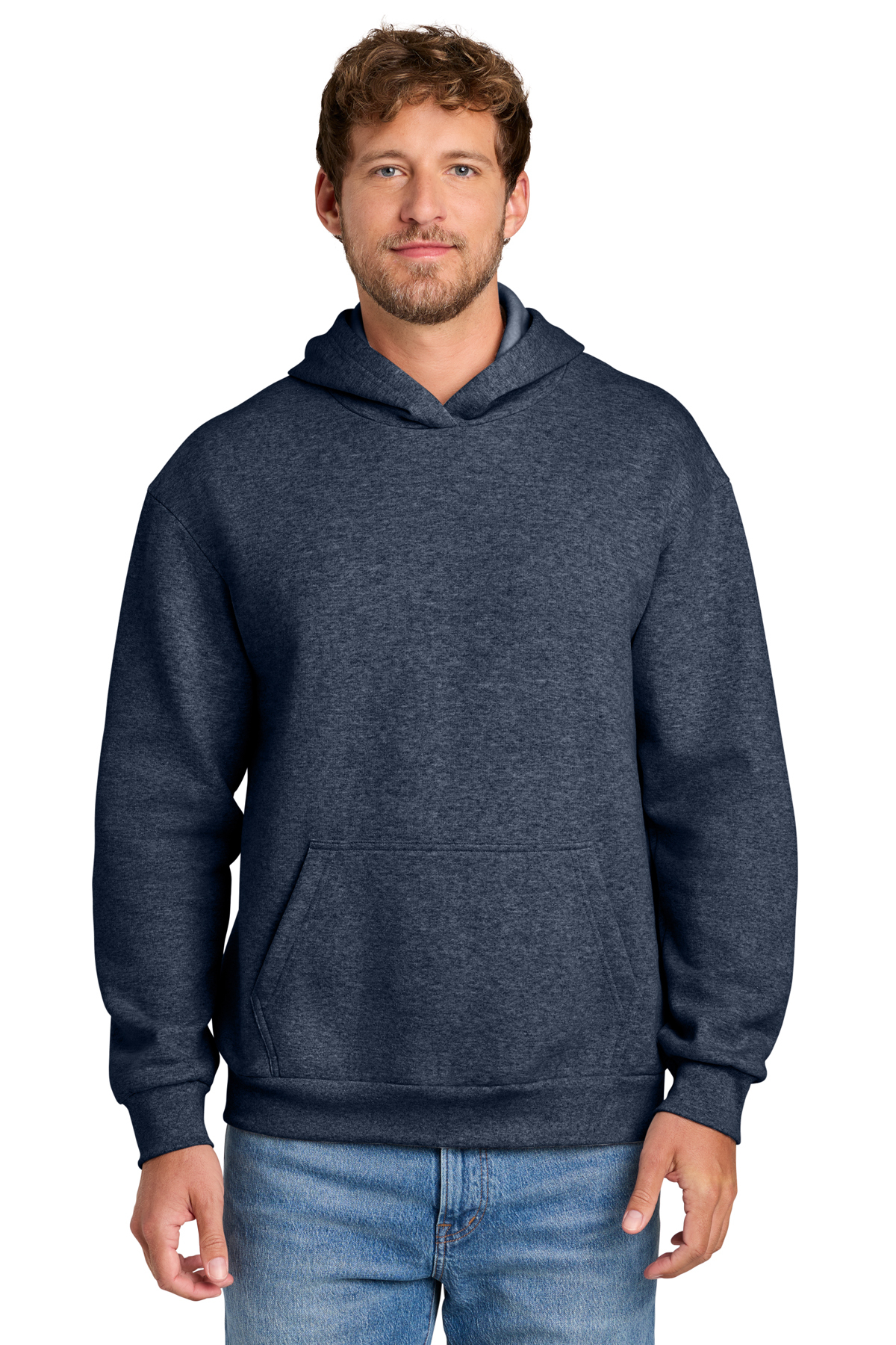 Port & Co Easy Fleece Pullover Hooded Sweatshirt | Product | SanMar
