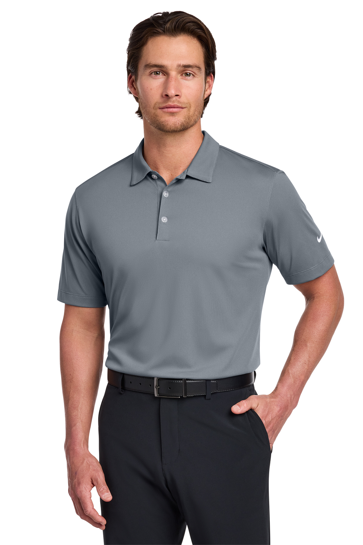 Nike Dri-FIT Vertical Mesh Polo | Product | SanMar
