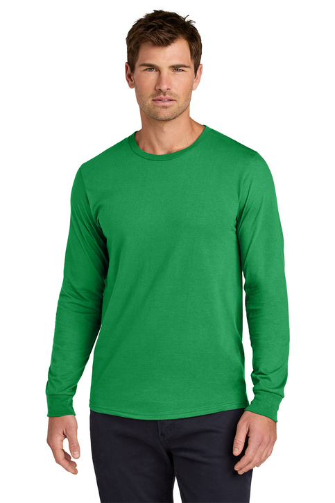 Jerzees Classics Unisex Cotton Long Sleeve Hooded T-Shirt