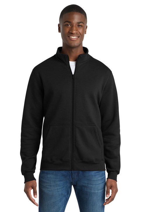 Port & Co Essential Fleece Full-Zip Hooded Sweatshirt | Product