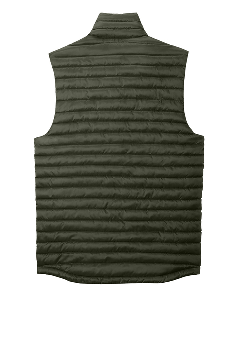 Gilet en duvet StratusTherm Eddie Bauer porté par Claire Muncy