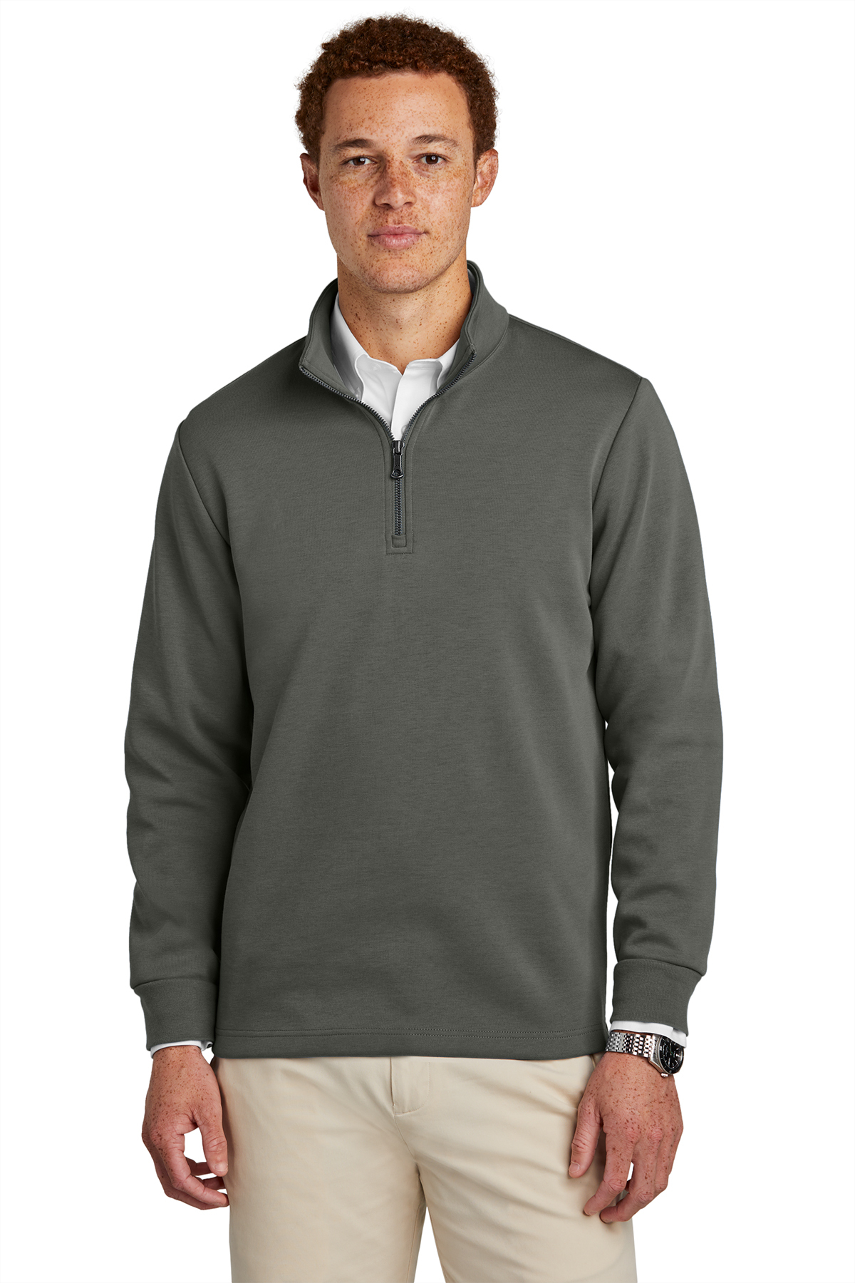 Brooks brothers half zip top