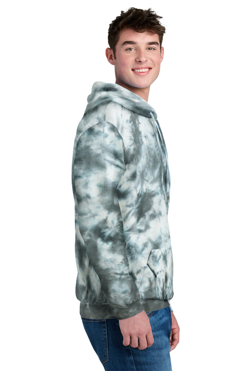Port & Co Crystal Tie-Dye Pullover Hoodie | Product | SanMar