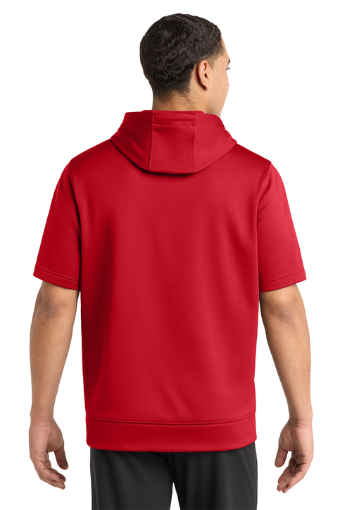 Sport-Tek Sport-Wick Fleece Short Sleeve Hooded Pullover | Product