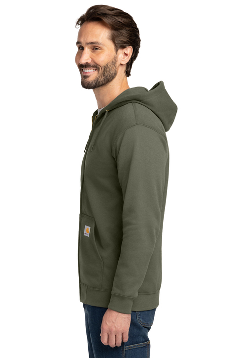 Carhartt Midweight Hooded Zip-Front Sweatshirt | Product | SanMar