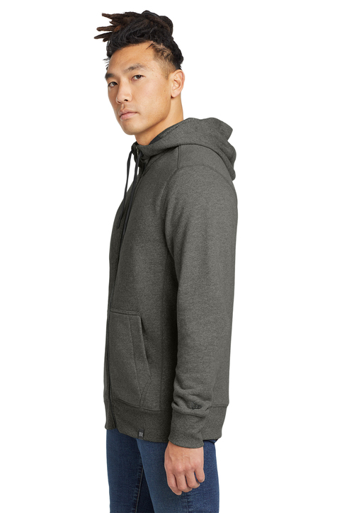 New Era French Terry Full-Zip Hoodie | Product | SanMar