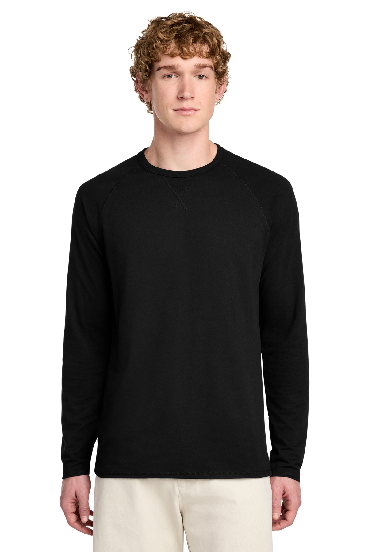 District Featherweight French Terry Long Sleeve Crewneck | Product