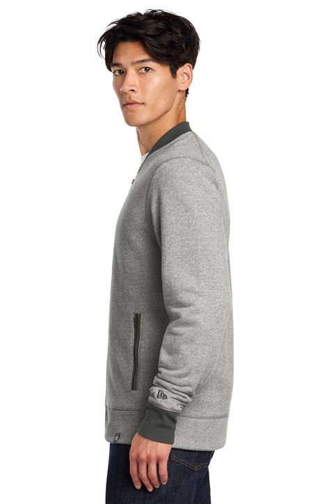New Era French Terry Baseball Full-Zip | Product | SanMar