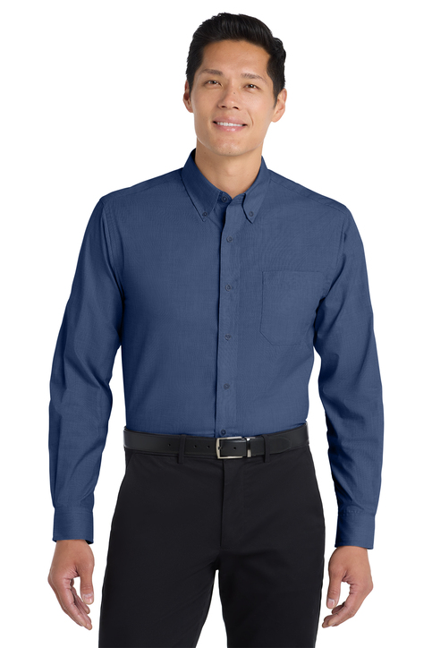 Port Authority Crosshatch Easy Care Shirt | Product | SanMar