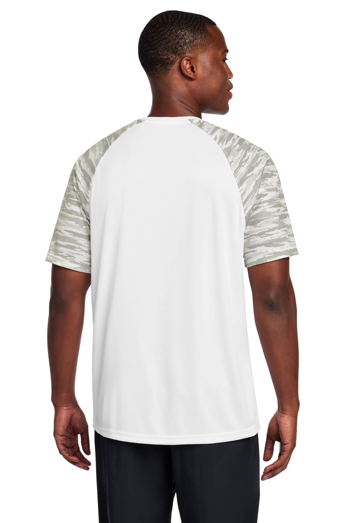 Sport-Tek Drift Camo Colorblock Tee | Product | SanMar