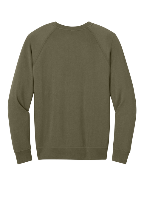 Meilicloth Heren sweatshirt Raglan Sweat lange mouwen Crew Neck Casual Pullover, bruin, S