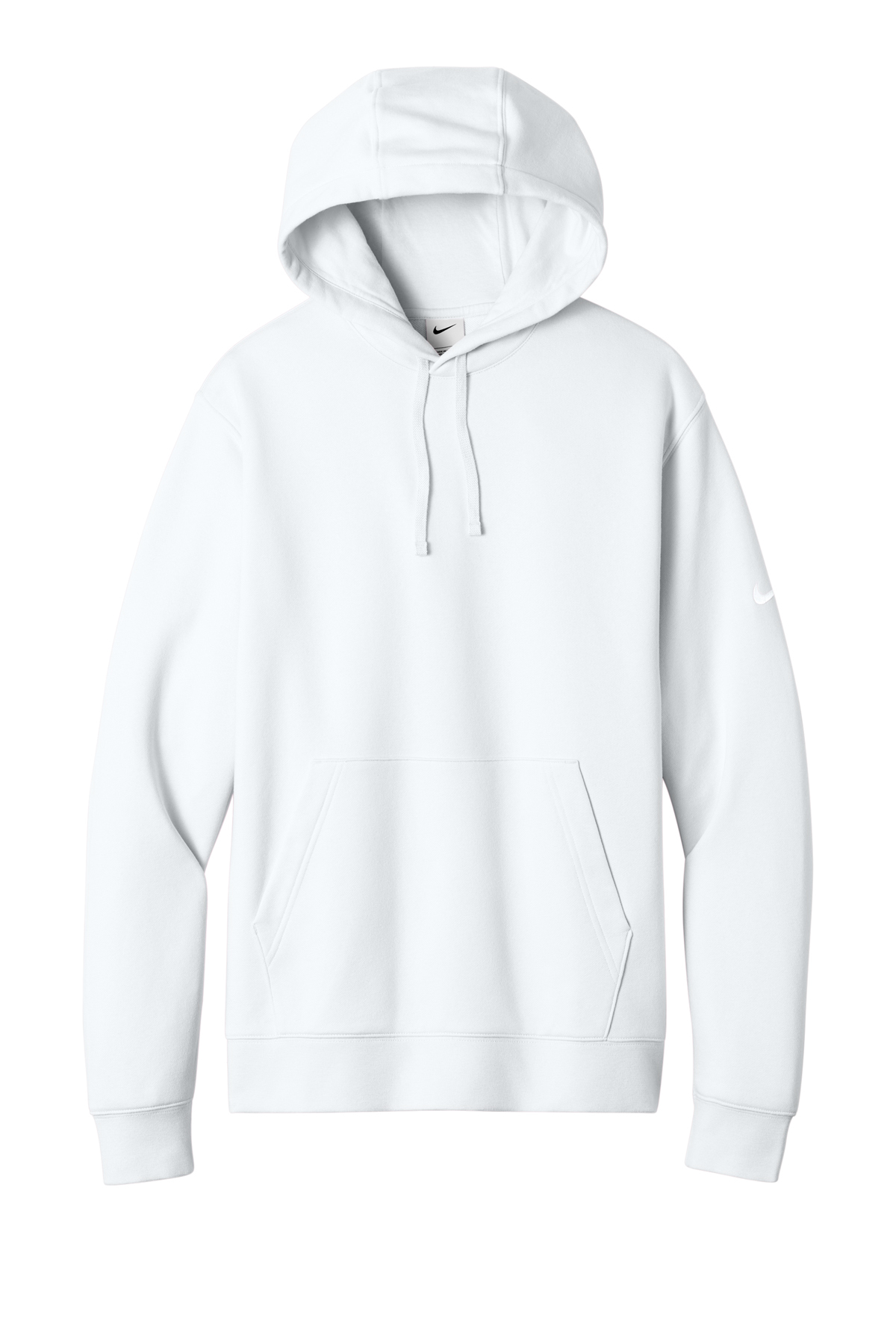 Nike Club Fleece Sleeve Swoosh Pullover Hoodie | Product | SanMar