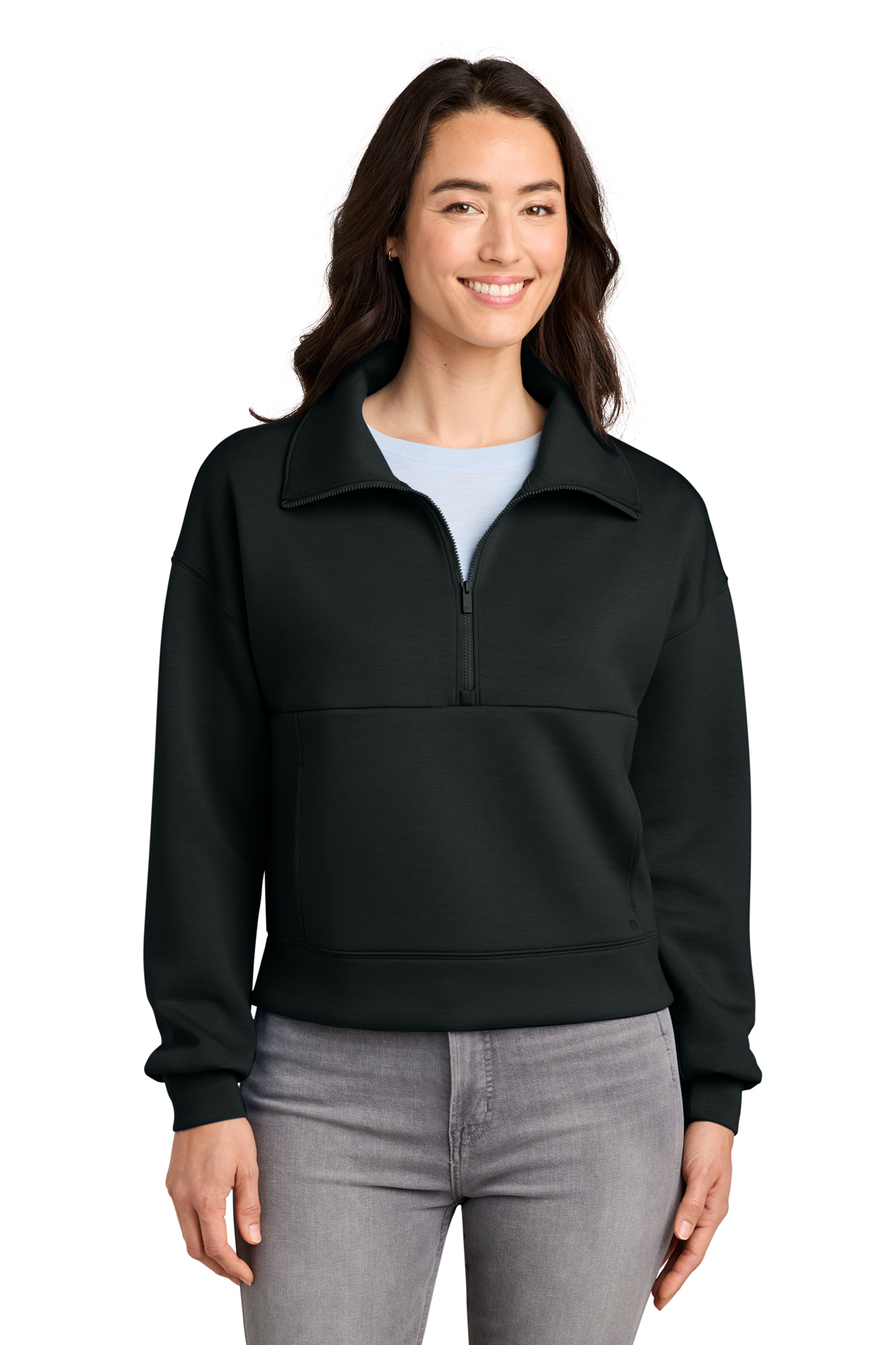 TravisMathew Women's Momentum Shift 1/2-Zip | Product | SanMar
