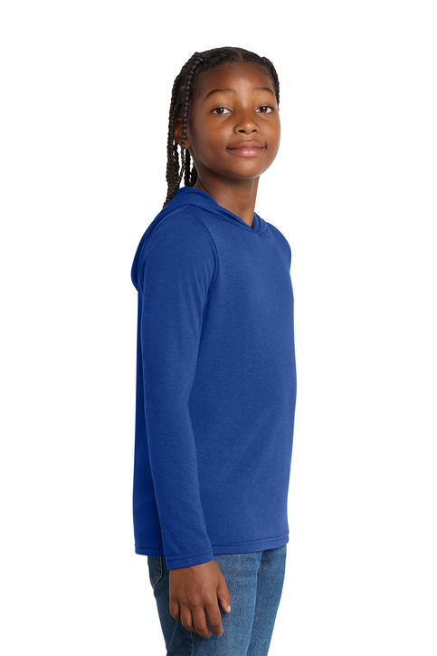 District Youth Perfect Tri Long Sleeve Hoodie | Product | SanMar