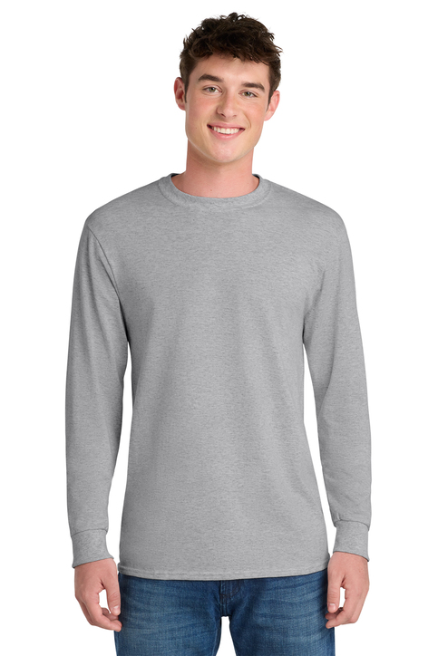 Port & Co Long Sleeve Core Blend Tee | Product | SanMar