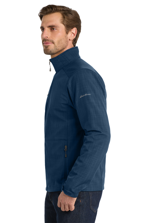 peateピート　ブルゾン Eddie Bauer Shaded Crosshatch Soft Shell Jacket | Product | SanMar